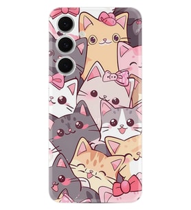 Oppo A38 Kılıf Boutique Baskılı Resimli Harika Kediler Pcode -077