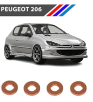 Peugeot 206 1.6 HDI Enjektör Pulu 4 Tırnak 4 Adetli Set