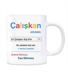 En Çalışkan Kişi Google Arama Motoru Kupa