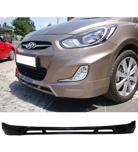 Hyundai Accent Blue Trend Ön Ek Plastik Siyah karlık-ön-ek-bodykit 2011-2018