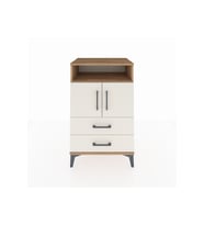 Hyperion Komodin 2 Raflı 2 Çekmeceli 2 Kapaklı 60x44x96 Çam-Aytaşı