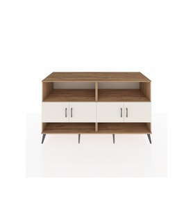 Kronos Konsol 4 Raflı 4 Kapaklı 176x59x99 Çam-Aytaşı