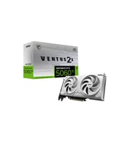 MSI VGA GEFORCE RTX 5060 TI 16G VENTUS 2X OC WHITE PLUS RTX5060TI 16GB GDDR7 128B DX12 PCIE 5.0 X16 (3XDP 1XHDMI)