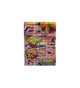 Ghostbastır Design Sünger Bob 99 Parça Ayaklı Puzzle – Dekoratif Çocuk Yapbozu 034