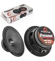Dynamat FOXX-16 Oto Midrange 16cm 240 Watt Maksimum 90W RMS 2 Adet (Siyah)