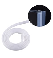 Ayt Sunup Slikon Kapı Pencere Kenar Koruyucu 0.6 Cm 1 Metre Cam Kapı Duşakabin Kenar Lastiği