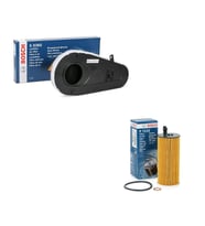 Bosch Filtre Bakım Seti BMW 5 SERİSİ F10 520 d Dizel 2011-2016 Hava + Yağ filtre