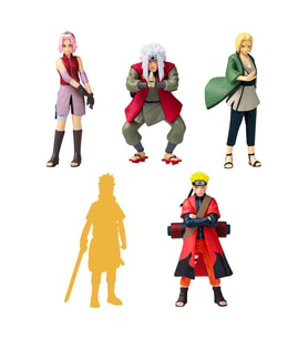 Naruto 5'li Koleksiyon Figür Seti Model 3
