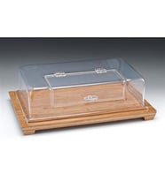 PENCERE KAPAKLI AHŞAP ALTLI FANUS-59*39 cm