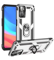 Coverzone Oppo A36 ile Uyumlu K?l?f Shockprof Y�z�k Tutuculu 360 DERECE D�NEB?LME,100 DERECE A?A?I VE YUKARI HAREKET ETME �ZELL??? Vega Gri