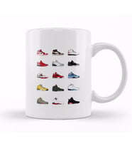 Air Jordan Too Many Sneakers Kupa Bardak Porselen