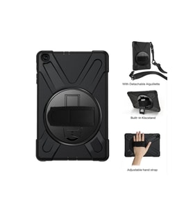 Mey İthalat® Samsung Galaxy T510 Tab A 10.1 Kılıf Amazing Tablet Kapak - Siyah