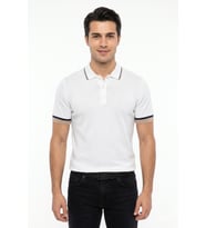 Erkek Polo Yaka Kısa Kollu Triko Tişört Regular Kalıp BGL-ST05559