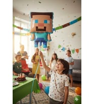 55 cm – Minecraft Temalı Folyo Balon Parti Süsü Dekoratif Balon