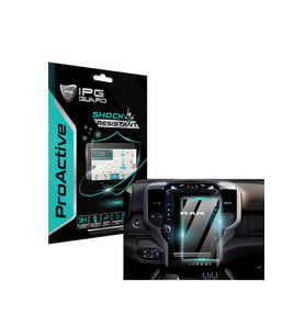 Ram 2019-2024 Trucks 12 Inch Navigasyon için 9H Nano IPG ProActive Ekran Koruyucu