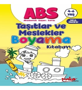 ABS 4-6 Yaş Taşıtlar ve Meslekler Kitabım