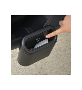 Su geçirmez evrensel Fit araba çöp tenekesi otomatik çöp kovası çöp organiz