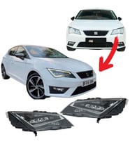 Seat Leon MK3 Sağ Sol Far Full Led 2013-2020 TAK ÇALIŞTIR