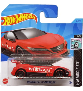 Hot Wheels - Nissan Leaf Nismo RC_02 - Kırmızı (1/64) 2023 - HKH86