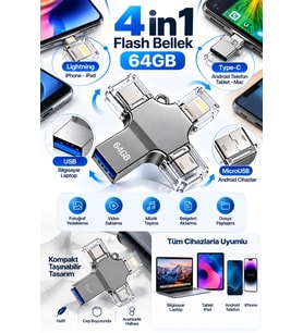 64 Gb Flash Bellek