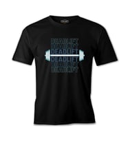 Bodybuilding Deadlift Siyah Erkek Tshirt