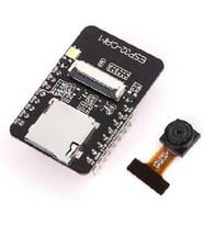 ESP32-CAM WiFi Bluetooth Geliştirme Kartı + OV2640 Kamera Modülü 2MP Çözünürlük IoT Akıllı Sistemler için Arduino Uyumlu