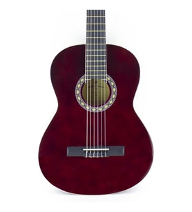 Miguel Angela MA1-WR Klasik Gitar (Bordo)  Şık Bordo Kaplama