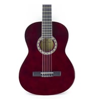 Miguel Angela MA1-WR Klasik Gitar (Bordo)  Şık Bordo Kaplama