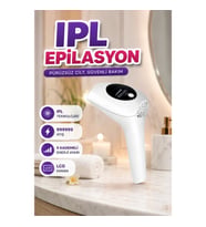 Hasuba HS-262 IPL Epilasyon Cihazı – 999999 Atım, 5 Enerji Seviyesi ve LCD Ekran