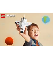 LEGO® Creator Uzay Mekiği 31134 - 6 Yaş ve Üzeri Çocuklar için Astronot ve Uzay Gemisi Modelleri İçe (Çok Renkli)