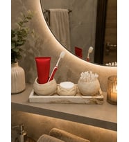 TEPSİLİ TAŞTOZU 4'LÜ SET HEDİYE