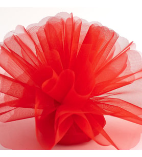 27 METREX70 CM KIRMIZI SÜSLEME TÜLÜ KIRMIZI TÜL ARABA ÇİÇEK DÜĞÜN DEKOR TÜL RED DECORATION TULLE