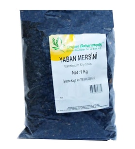 Doğan Baharatçılık Yaban Mersini Acı Siyah 1000 Gr 1 Kiloluk Pkt