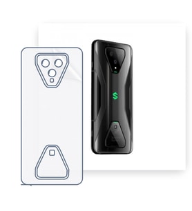 SChitec Xiaomi Black shark 3 Uyumlu Arka Yüzey Hidrojel Koruyucu Film