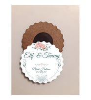 nikah hatırası ahşap magnet