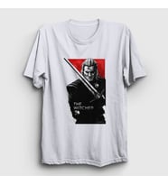 Presmono Unisex Beyaz Geralt Of Rivia V2 Dizi Witcher T-Shirt 321208tt