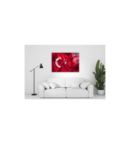 Türk Bayrağı Cam Tablo 50x70 Cm