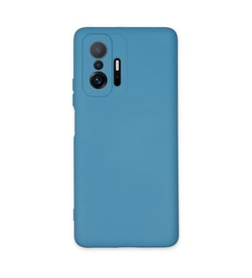 Xiaomi Mi 11T Pro Kılıf Nano içi Kadife Silikon - Mavi