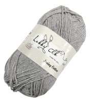 %100 Cotton (Pamuk) Amigurumi (Punch Supla) İpi - 100 gr. açık gri