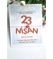 5 Adet 23 Nisan Konsept -23 Nisan Hediyelik Bileklik -Canım Öğrencilerim