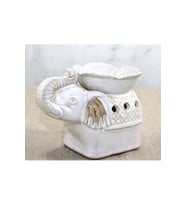 Kişiye Özel Seramik Filli Buhurdanlık - 14x10cm