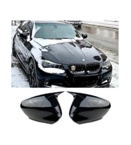 Bmw E90 Lci  Uyumlu 2009-2012 Batman Parlak Siyah Ayna Kapağı