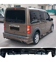 Ford Connect Arka Ek Plastik Siyah Difüzör 2008 2009 2010 2011 2012 2013 Arka-difizör-bodykit-ek