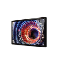 Büyük Hadron Çarpıştırıcısı Çerçeveli Cam Tablo