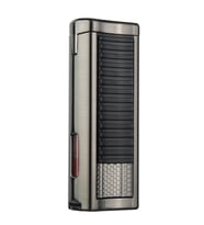 Quantoro Çift Torch Pürmüz Gunmetal Metal Puro Çakmağı - TRZ1138