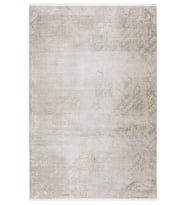 Makine Kaymaz Yıkanabilir Bej Eskitme Triko Salon Halısı Mutfak Halısı Koridor Halısı Yolluk Beige