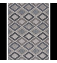 Hoom Rugs Bukle 1402 Gri İskandinav Halı