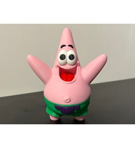 Patrick Star Figürü - 3D Yazıcı Tasarım SpongeBob Biblosu - Patrick Yıldız Heykelcik