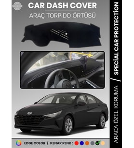 HYUNDAİ ELANTRA (2021+) Torpido Örtüsü Ön Göğüs Halı Araca Özel Çatlamayı Önler Kaymaz Kolay Montaj