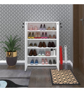 Kenzlife ayakkabılık ayakkabı dolabı kilitli be real byz 100*70*32 kapaklı arkalıklı ofis dolabı (Karışık)
